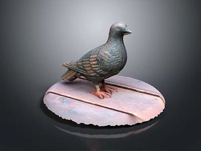 Pigeon Edible Pigeon Play Pigeon Racing Pigeon Military Pigeon Experimental Pigeon Wild Pigeon Rock Pigeon Raw Pigeon 3d model
