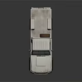 White Toyota Single Cab Pickup Truck With Open Bed And Utility Features