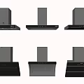 Modern Kitchen Appliances Including Range Hoods With Various Stylish Designs For Home Kitchens