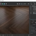 Dark Oak Wooden Flooring With Herringbone And Straight Plank Patterns In Interior Design