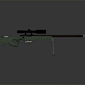 Sniper Rifle Sniper Rifle Sight Modern Weapons Hot Weapons Hot Weapons Firearms 3d model