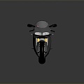 Motorcycle Two-wheeled Motorcycle Cross-country Motorcycle Road Race Motorcycle Motor Vehicle Transport 3d model