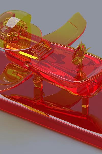 Modern ornaments 3d model Modern ornaments 3d model