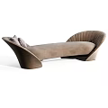 Modern chaise longue 3d model