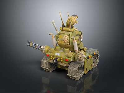 Sci-fi Tank Cartoon Tank Sci-fi Vehicle Sci-fi Vehicle World of Tanks Tank War Anime Tank 3d model