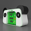 Panda unmanned supermarket unmanned kiosk city public facilities 3d model