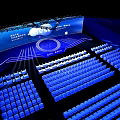 Tencent Cloud Qianfan High Tech Event Stage With Best Solution 3d model