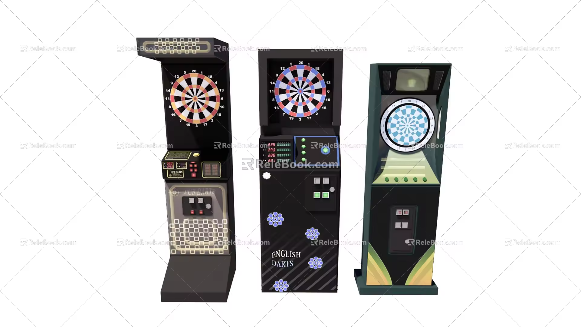 Modern Game Machine 3d model