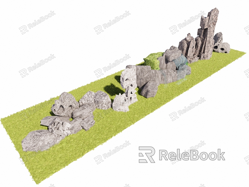 rockery stone stone stone combination stone sketch landscape stone taihu stone courtyard stone model