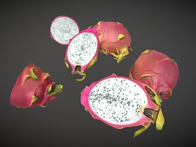 Pitaya fruit model