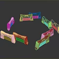 Practical Versatile Multicolor Hardware Tools With Various Shapes And Sturdy Design