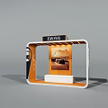 Modern Bus Shelter Structure With Eco City Digital Display Map And Seating