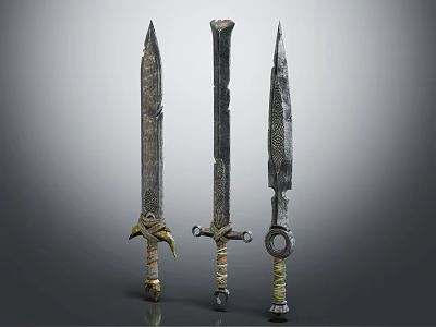 Modern Sword Magic Sword Magic Sword 3d model Modern Sword Magic Sword Magic Sword 3d model