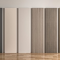 Modern wall panel wood veneer wall panel wall panel wall panel wall panel wood board 3d model