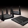LINK eSports Style WIFI Router 3d model