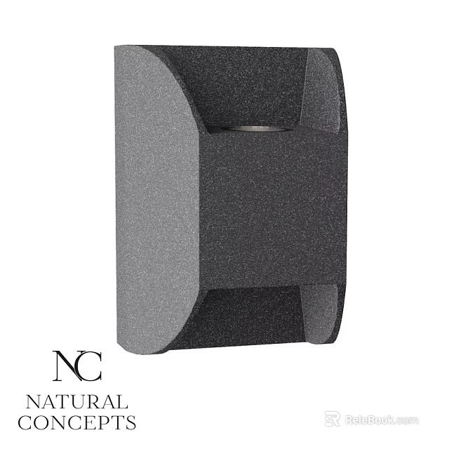 Sleek Black Modern Outdoor Wall Mounted Light With Durable Weatherproof Design 3d model 