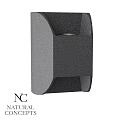 Sleek Black Modern Outdoor Wall Mounted Light With Durable Weatherproof Design