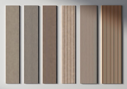 Modern wall panel 3d model