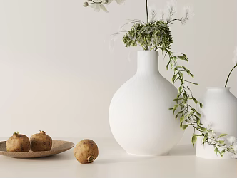 Modern ornaments combination 3d model
