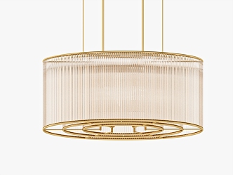 Chandelier round chandelier lobby chandelier 3d model