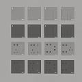 Switch socket 3d model