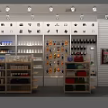Specialty Retail Store Interior With Neatly Arranged Shelves And Diverse Merchandise