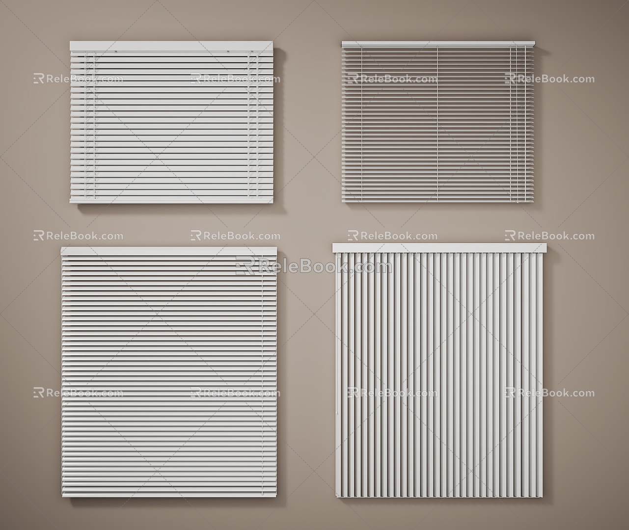 blinds venetian blinds 3d model