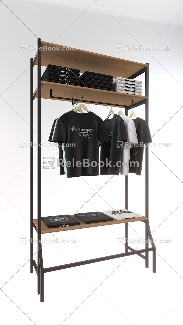 Clothing Store Wardrobe 3d model