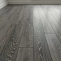 Modern Gray Oak Hardwood Floors With Natural Wood Grain Texture Design