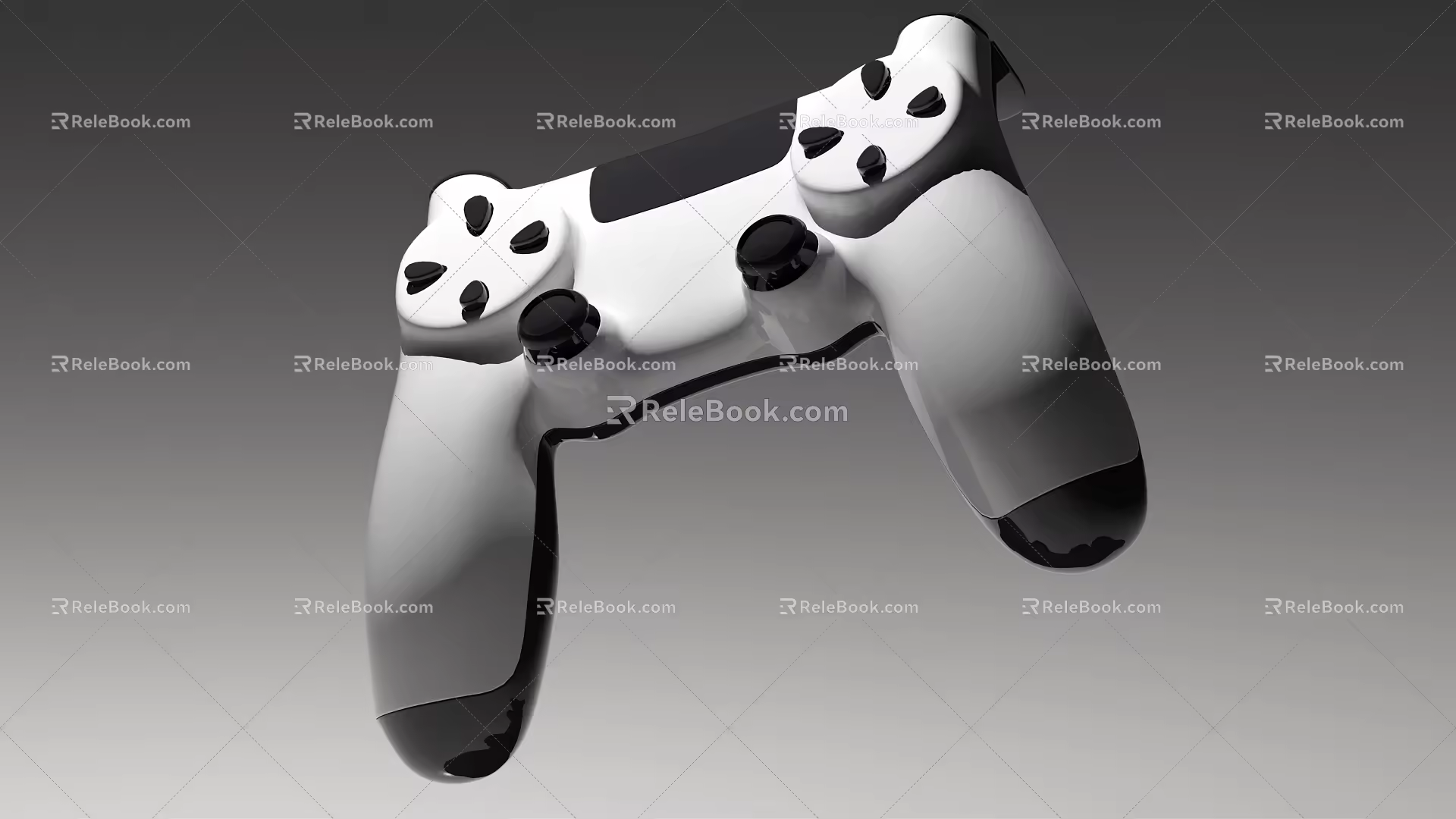 Modern gamepad handle 3d model