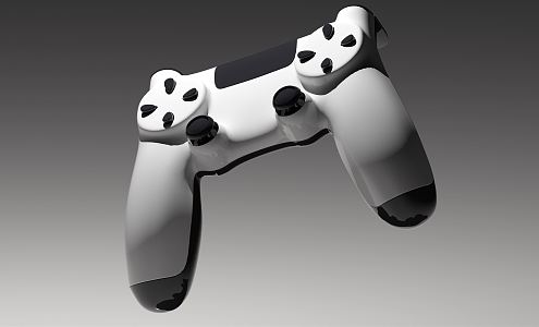 Modern gamepad handle 3d model