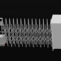 Various Road Facilities Including Guardrail Components Traffic Sign Poles And Street Lamp Posts