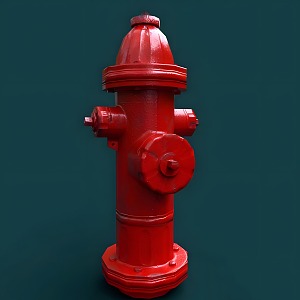 Fire Hydrant Fire Hydrant Equipment Facilities Equipment Fire Equipment Red Industry 3d model