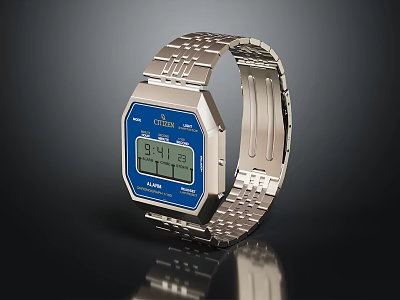 Modern Watch Electronic Watch 3d model