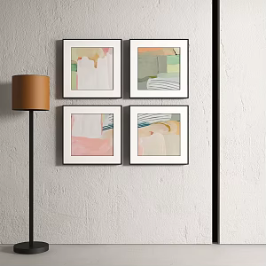 decorative painting 3d model