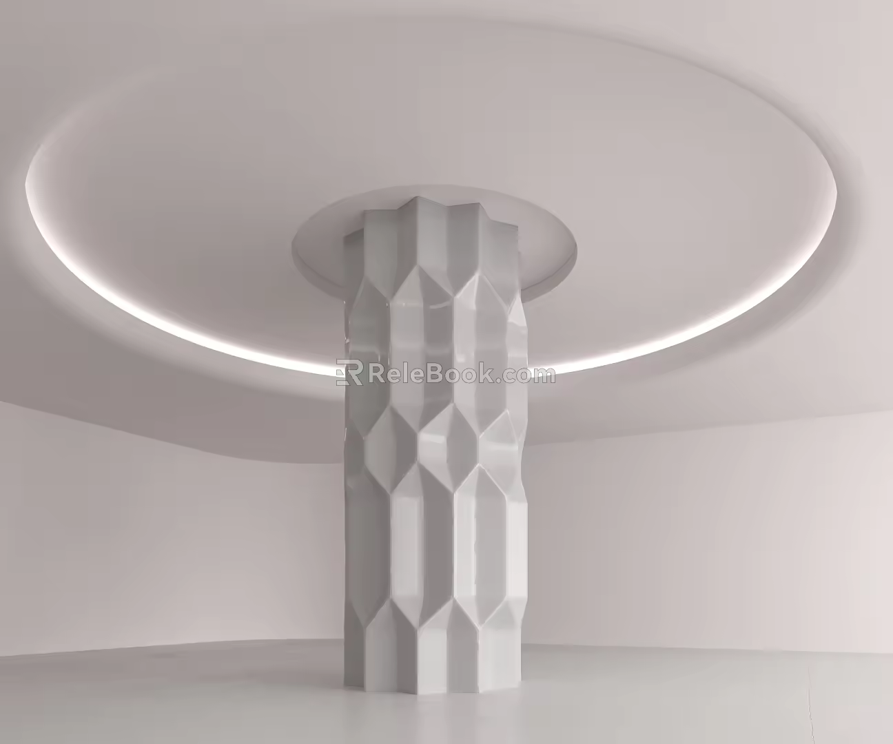 Modern Column 3d model