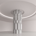 Modern Column 3d model