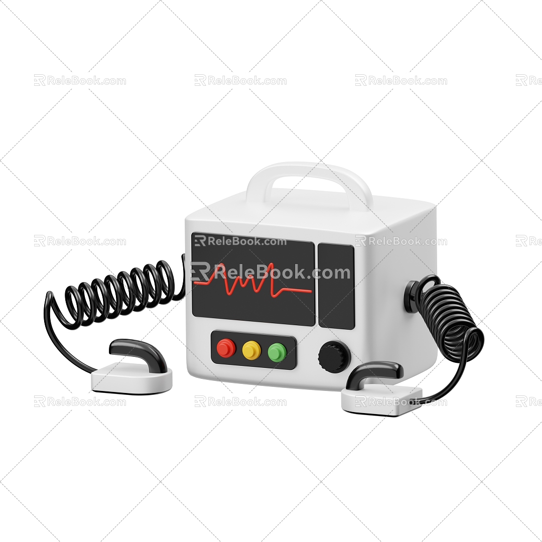 Modern Medical Equipment Cartoon Medical Equipment 3d model