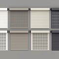 Different Types Of Roller Blinds With Various Colors And Textures