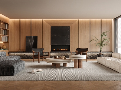 Modern Living Room model