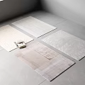 Modern Carpet Fabric Carpet Square Carpet 3d model
