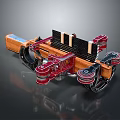 Modern crossbow 3d model