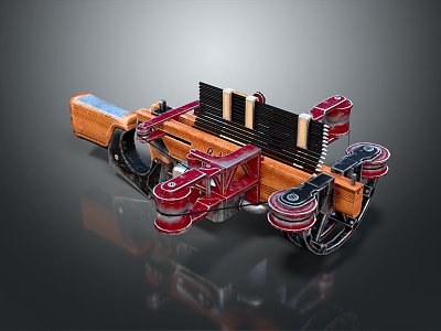 Modern crossbow 3d model