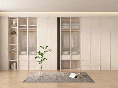 Cream wardrobe French wardrobe