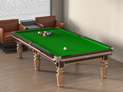 Billiard table 3d model