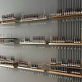 Modern Wine Rack Wine Glass Wine Rack Storage Rack Wine Display Rack Metal Partition Display Rack Wine Cabinet Wine Bottle Decorative Rack Metal Wine Rack 3d model
