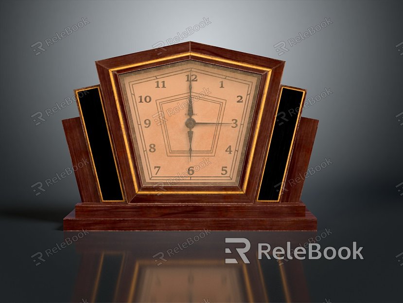 Floor Clock Big Clock Quartz Clock Vintage Clock Retro Clock Retro Clock Large Clock Pendulum Furnishings model