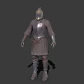 Commander of the Royal Knights Knight Captain Warrior Guard 3d model