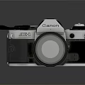 Canon AE-1 Camera With Telephoto Lens Classic Design Photography Equipment For Enthusiasts