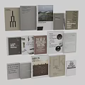 Diverse Books And Magazines Featuring Art Architecture And Structural Design Covers